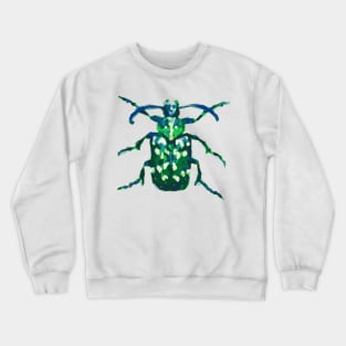 Emerald Tropical Beetle Crewneck Sweatshirt